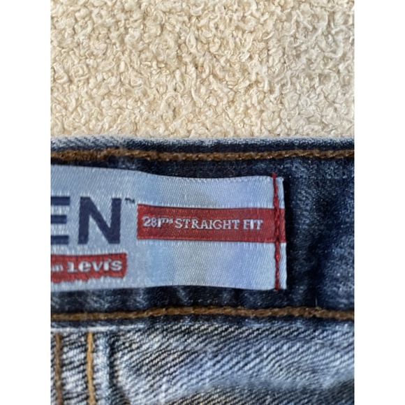 Denizen Levi 281 Mens Blue Jeans Size 36x30 Straight Fit Denim 100% Cotton - Picture 2 of 8
